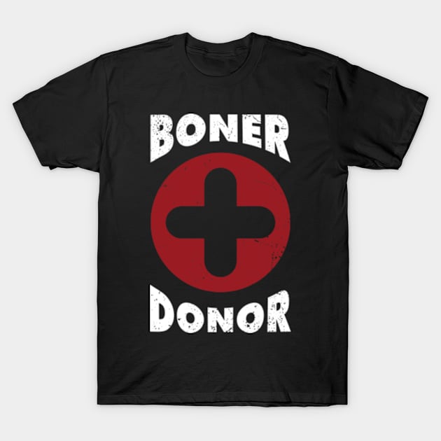 boner donor funny halloween T-Shirt by Teeflex